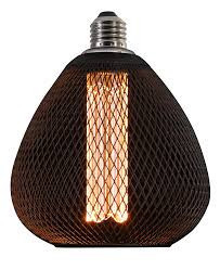 Optonica LED izzó E27 2.5W FEKETE - ARANY ÜVEG  1800K 11701