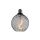 Optonica LED izzó E27 2.5W FEKETE - ARANY ÜVEG  1800K 11707