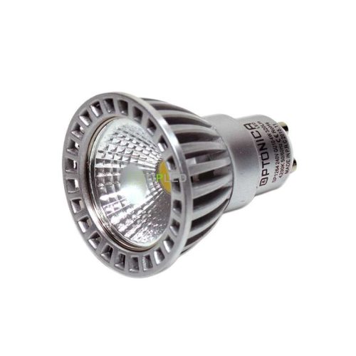 Optonica GU10 COB LED spot 4W 320lm 4500K nappali fehér 50° 1264