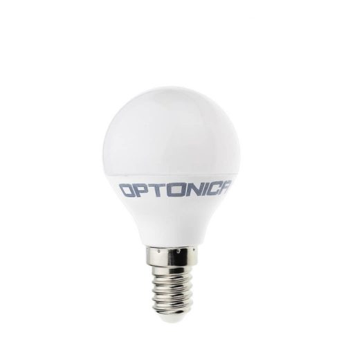 Optonica E14 G45 LED izzó 8W 710lm 6000K hideg fehér 240° 1404