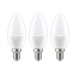   Optonica E14 C37 LED izzó 6W 480lm 4500K nappali fehér 180° 3db/csomag 1420