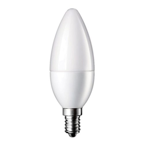 Optonica E14 C37 LED izzó 6W 480lm 6000K hideg fehér 180° 1460