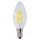 Optonica dimmelhető E14 C35 LED izzó 4W 400lm 4000K nappali fehér 300° 1469