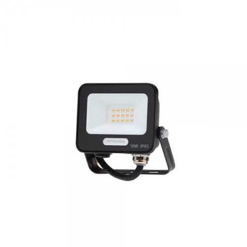 Optonica city line LED reflektor 10W 900lm 3000K fekete 15818