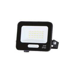   Optonica city line LED reflektor 20W 1800lm 6000K fekete 15819