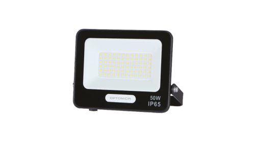 Optonica city line LED reflektor 50W 4500lm 3000K fekete 15827