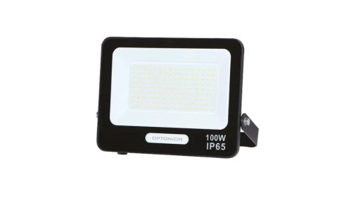 Optonica city line LED reflektor 100W 9000lm 6000K fekete 15828