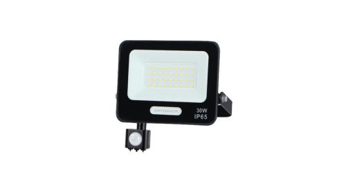 Optonica mozgásérzékelős LED reflektor 30W 2700lm 3000K meleg fehér IP65  15856