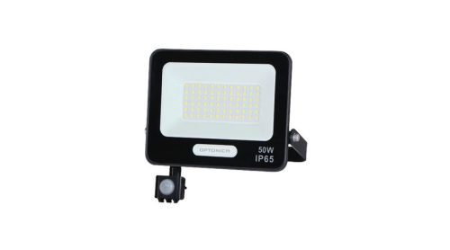 Optonica mozgásérzékelős LED reflektor 50W 4500lm 4000K nappali fehér IP65  158578