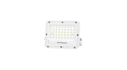 Optonica prémium  5év jótállás LED reflektor 30W 3000lm 4000K feher 15866