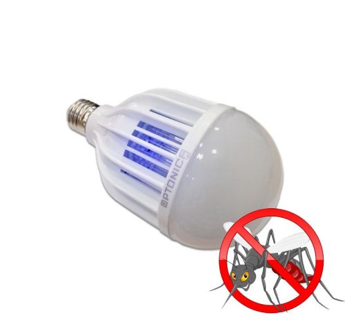 Optonica LED izzó elektromos rovarcsapda funkcióval E27 8W+2W 800lm 4500K nappali fehér 1819