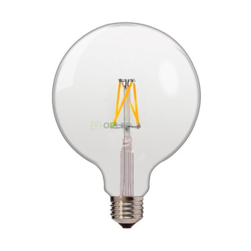 Optonica filament E27 G125 LED izzó 6,5W 810lm 4500K nappali fehér 1861