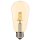 Optonica vintage filament E27 LED izzó 4W 400lm 2800K meleg fehér arany üveg búra 1870