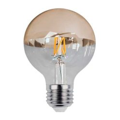   Optonica filament E27 G95 LED izzó 7W 800lm 2700K meleg fehér arany üveg búra 180° 1890
