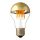 Optonica vintage filament E27 A60 LED izzó 7W 800lm 2700K meleg fehér arany üveg 1896