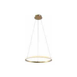   Optonica modern LED függőlámpa CCT 30W szálcsiszolt arany szabályozható + távirányító  19003