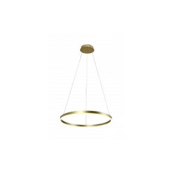   Optonica modern LED függőlámpa 22W Ø60cm szatén arany meleg fehér 19033