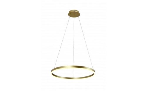 Optonica modern LED függőlámpa 22W Ø60cm szatén arany meleg fehér 19033