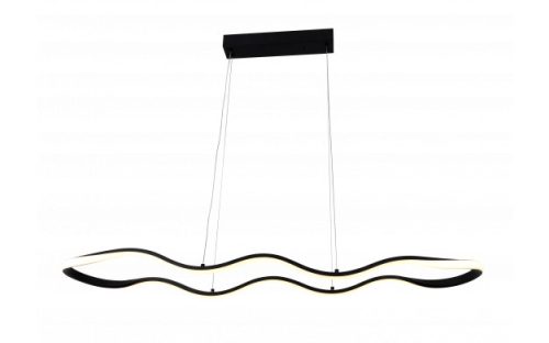 Optonica LED medállámpa 24W homokfekete  fekete meleg fehér 19045