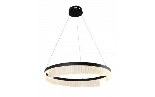 Optonica LED medállámpa 23W homokfekete  fekete meleg fehér 19051