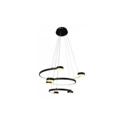   Optonica modern LED függőlámpa 40W LED függőlámpa meleg fehér fekete 19065
