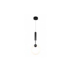 Optonica modern LED függőlámpa  10W fekete 3000K 19068