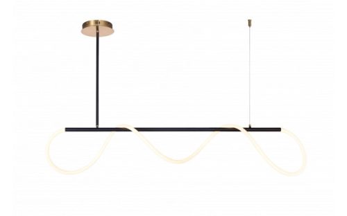 Optonica LED függőlámpa 36W  fekete meleg fehér 19071