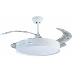   Optonica 19103 ventilátoros mennyezeti LED lámpa távirányítóval, fehér, 36W CCT