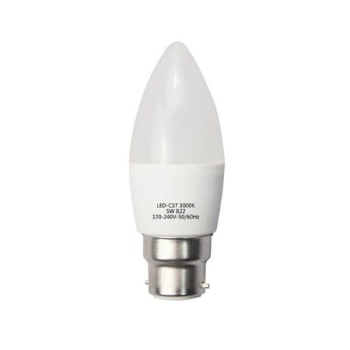 Optonica dimmelhető B22 C37 LED izzó 6W 480lm 2700K meleg fehér 180° 1953