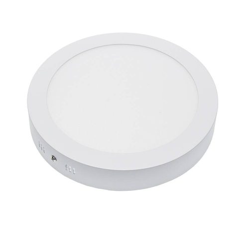 Optonica falon kívüli kör LED panel 18W 1440lm 2800K meleg fehér Ø22cm 120° 2236