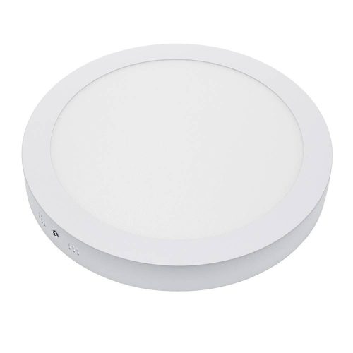 Optonica falon kívüli kör LED panel 24W 1920lm 2800K meleg fehér Ø30cm 120° 2250
