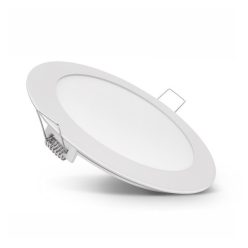   Optonica mini beépíthető kör LED panel 6W 360lm 6000K hideg fehér Ø12cm 120° 2434