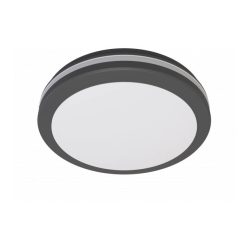   Optonica LED kültéri mennyezeti lámpa fekete 20W CCT IP65 - mozgásérzékelővel 2827