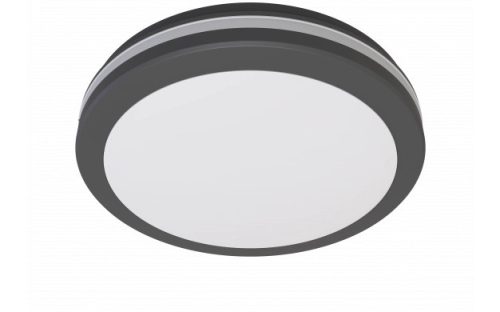 Optonica LED kültéri mennyezeti lámpa fekete 30W CCT IP65 - mozgásérzékelővel 2828