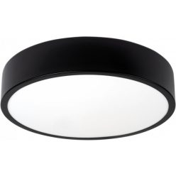   Optonica modern fekete mennyezeti kör LED lámpa 18W 1350lm 3000K meleg fehér IP20 120º Ø25cm 2902