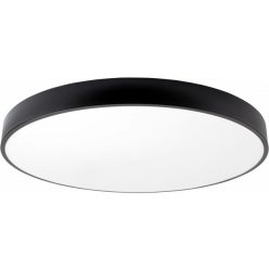   Optonica modern fekete mennyezeti kör LED lámpa 54W 4050lm 3000K meleg fehér IP20 120º Ø60cm 2910