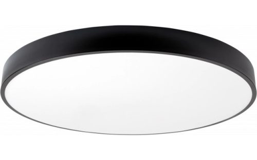 Optonica modern fekete mennyezeti kör LED lámpa 54W 4050lm 4500K nappali fehér IP20 120º Ø60cm 2909