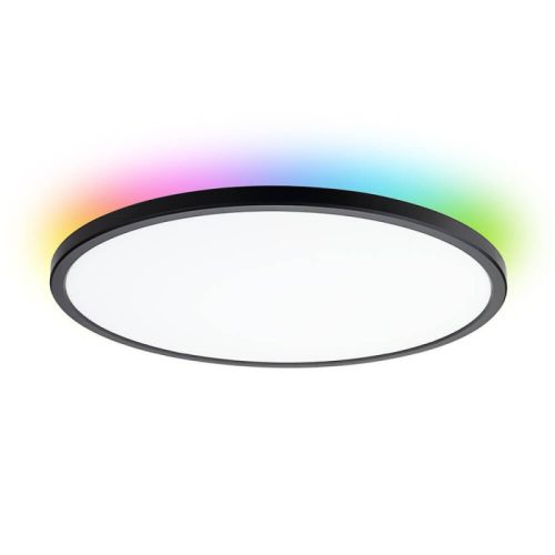 Optonica állítható mennyezeti lámpa RGB háttérfénnyel 24W 42cm 1920lm fekete 2942