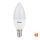 COMMEL LED izzó E14, 8W, 750lm, C37 gyertya, 3000K; 305-203