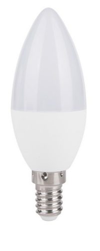 COMMEL LED izzó E14, 6W, 470lm, gyertya, 6500K;  305-221