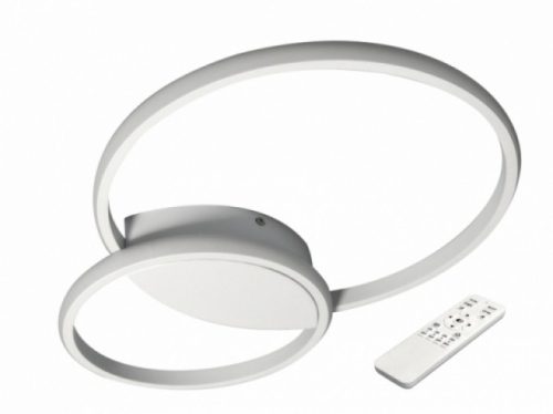 MasterLED Galaxis Phoenix 60 W-os, 48x35 cm fehér LED távirányítós mennyezeti lámpa