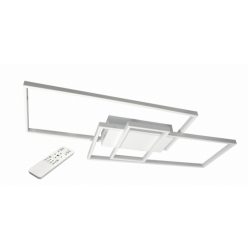   MasterLED Galaxis Vela 90 W-os, 83x36 cm fehér LED távirányítós mennyezeti lámpa