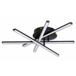   MasterLED Modena Rivera 35 W-os ø50 cm natúr fehér fekete LED mennyezeti lámpa