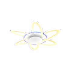   MasterLED Lucero Carlos 162 W-os, 68 cm átmérőjű fehér LED távirányítós és mobil applikációval vezérelhető mennyezeti lámpa