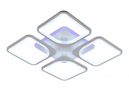 MasterLED Lucero Sergio 103 W-os, 60x45 cm átmérőjű fehér LED távirányítós és mobil applikációval vezérelhető mennyezeti lámpa