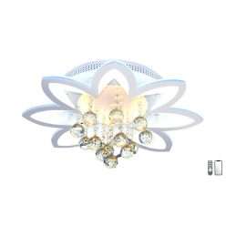   MasterLED Lucero Maya 182 W-os, 60 cm átmérőjű fehér LED távirányítós és mobil applikációval vezérelhető mennyezeti lámpa