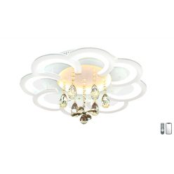   MasterLED Lucero Mara 178 W-os, 60 cm átmérőjű  LED távirányítós és mobil applikációval vezérelhető mennyezeti lámp