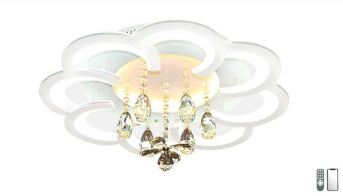 MasterLED Lucero Mara 178 W-os, 60 cm átmérőjű  LED távirányítós és mobil applikációval vezérelhető mennyezeti lámp