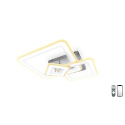   MasterLED Lucero Ryder 198 W-os, 50 cm átmérőjű fehér LED távirányítós és mobil applikációval vezérelhető mennyezeti lámpa