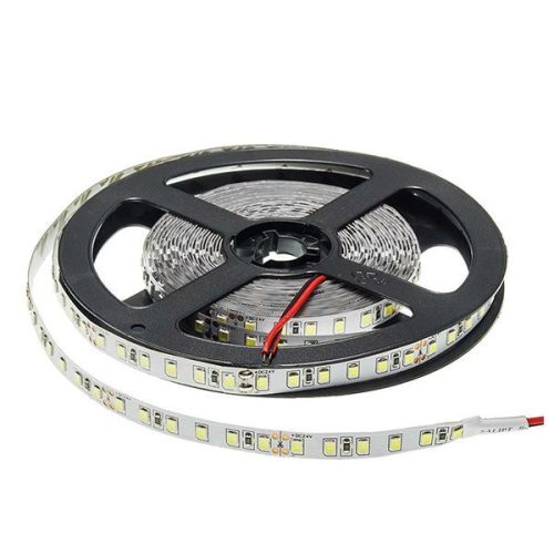 Optonica SMD LED szalag  beltéri  120LED/m  9,6w/m  2835  24V  meleg fehér  4858